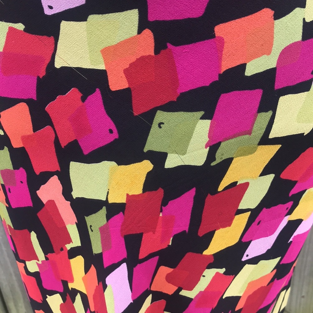 Karen Kane Abstract Design Maxi Dress - Size Small - Picture 7 of 8
